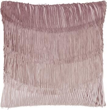 Housse de coussin 45x45 velours à franges Marilyn