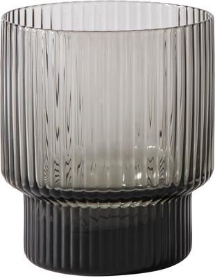 Verre à eau soufflé bouche rainuré Erskine, 4 pièces