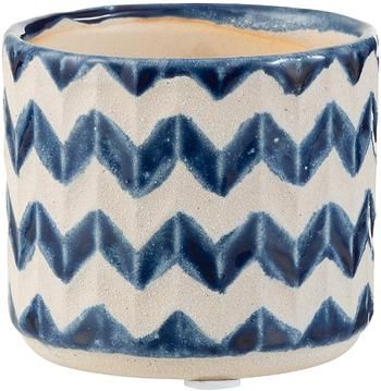 Maceta pequeña Zigzag