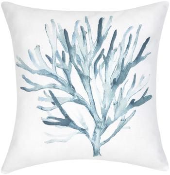 Katoenen kussenhoes Asteroidea met print in aquarellook