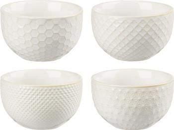Set 4 ciotole snack con motivo Lara