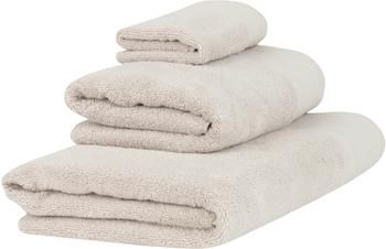 Handtuch-Set Premium mit klassischer Zierbordüre, 3-tlg.