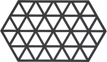 Silicone panonderzetter Triangle in zwart