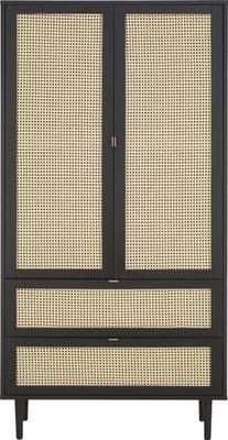 Petite armoire en cannage 2 portes Aries