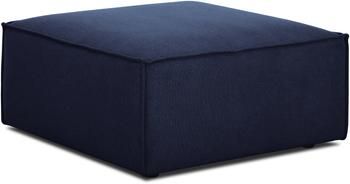 Tabouret de canapé bleu Lennon