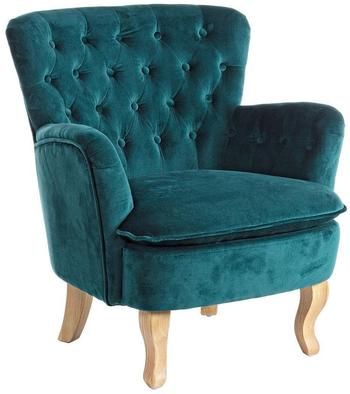 Sillón de terciopelo Orlins
