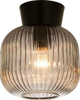 Petit plafonnier en verre teinté Vanja