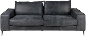 Canapé 3 places design industriel cuir Brett