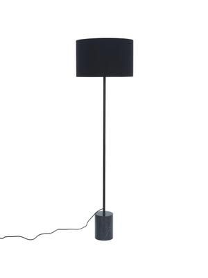 Lampadaire en marbre noir Cody