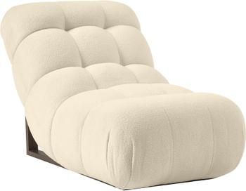 Teddy loungefauteuil Stanley in crèmewit