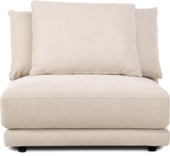 Chauffeuse pour canapé modulable beige Jasmin