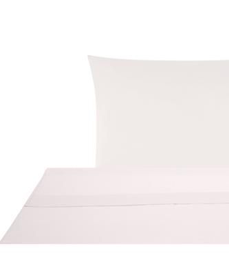 Drap plat en satin de coton Comfort