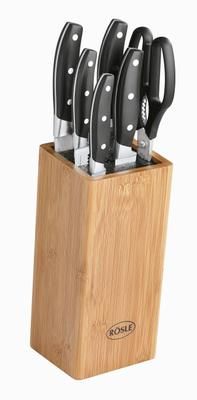 Cuisine mes met messenblok, set van 7
