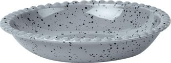 Saladier artisanal gris Ditte