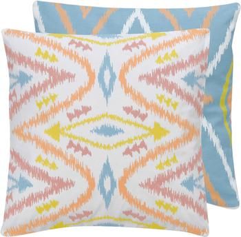 Housse de coussin 45x45 réversible bohème Azura