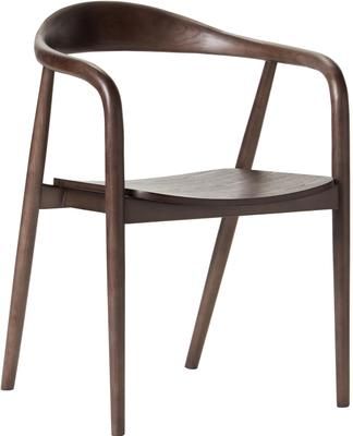 Sedia in legno con braccioli Angelina