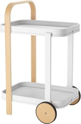 Carrello da portata in metallo bianco Bellwood