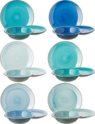 Vajilla artesanal Baita, 6 comensales (18 pzas.)