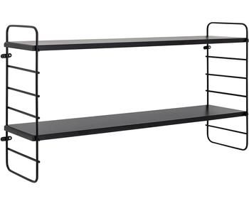 Kleines Wandregal North mit Metallgestell