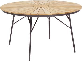 Table de jardin ronde en bois Hard & Ellen