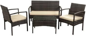 Tuin loungeset Buni, 4-delig