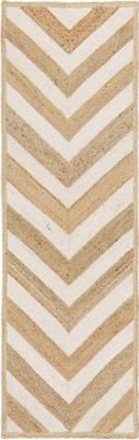 Alfombra artesanal de yute Eckes