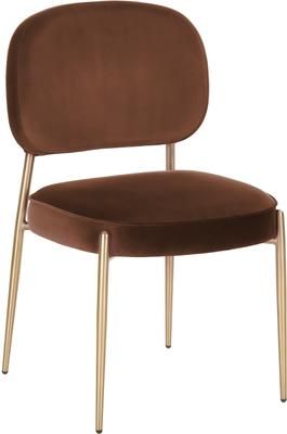 Chaise velours rembourré Viggo