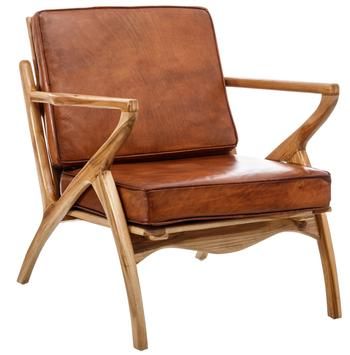Sillón de cuero Lola