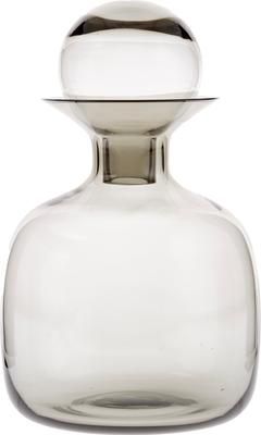 Carafe couleur gris/transparent faite main Colored, 1,5 L