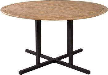 Table de jardin ronde en bois Cruz