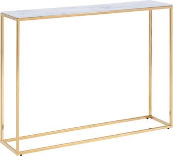 Console aspect marbre Aruba