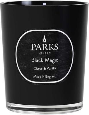 Bougie parfumée Black Magic (agrumes, vanille, patchouli & lavande)