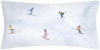 Poszewka na poduszkę z perkalu Ski od Kery Till, 2 szt.