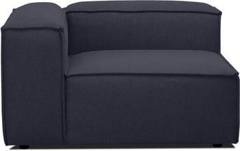 Chauffeuse d'angle bleu Lennon