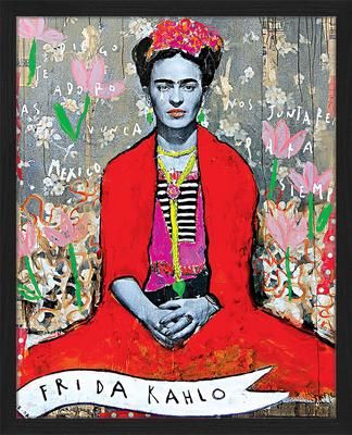 Stampa digitale incorniciata Frida Kahlo
