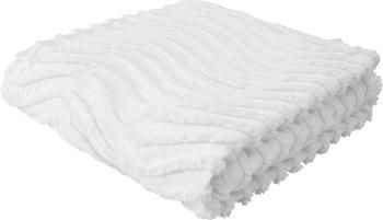 Couvre-lit blanc naturel avec ornements tuftés Felia
