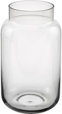 Grand vase verre gris Lasse