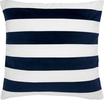 Housse de coussin 45x45 en lin et velours Maui