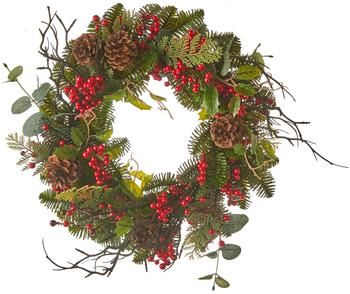 Decoratieve kerstkrans Addy