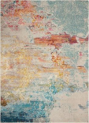 Tappeto di design multicolore Celestial