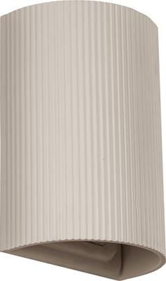 Moderne Wandleuchte Hilko in Beige