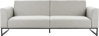 Canapé convertible gris clair Josephine (3 places)