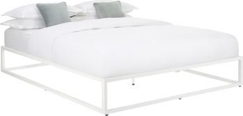 Letto in metallo bianco Neptun