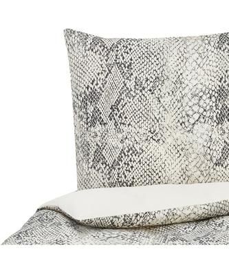 Housse de couette en satin de coton Doutzen