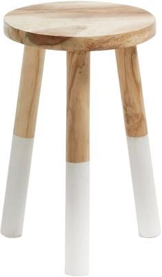 Skandi Hocker Brocsy aus Holz
