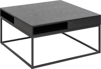 Holz-Couchtisch Willford in Schwarz