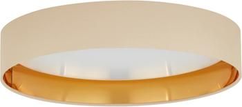 LED-Deckenleuchte Mallory in Taupe
