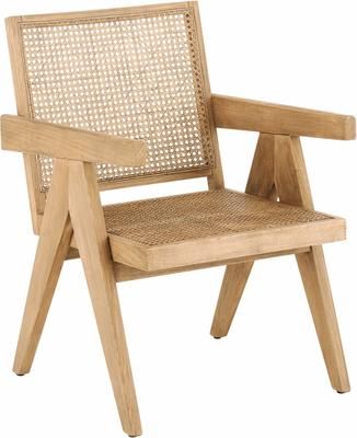Fauteuil lounge en cannage Sissi