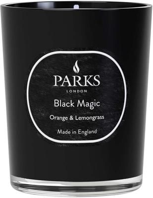 Świeca zapachowa Black Magic (pomarańcza & trawa cytrynowa)