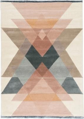 Designový ručně všívaný vlněný koberec Freya